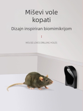 Potpuno automatska klopka za miševe, čvrsta konstrukcija, podrijetlo: Xingtai, Hebei