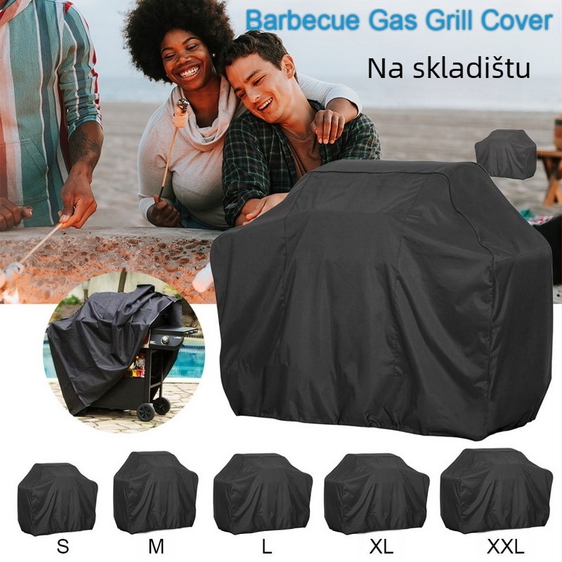 Vanjska navlaka za roštilj, 210D Oxford tkanina, vodootporna, zaštita od sunca, zaštita od prašine