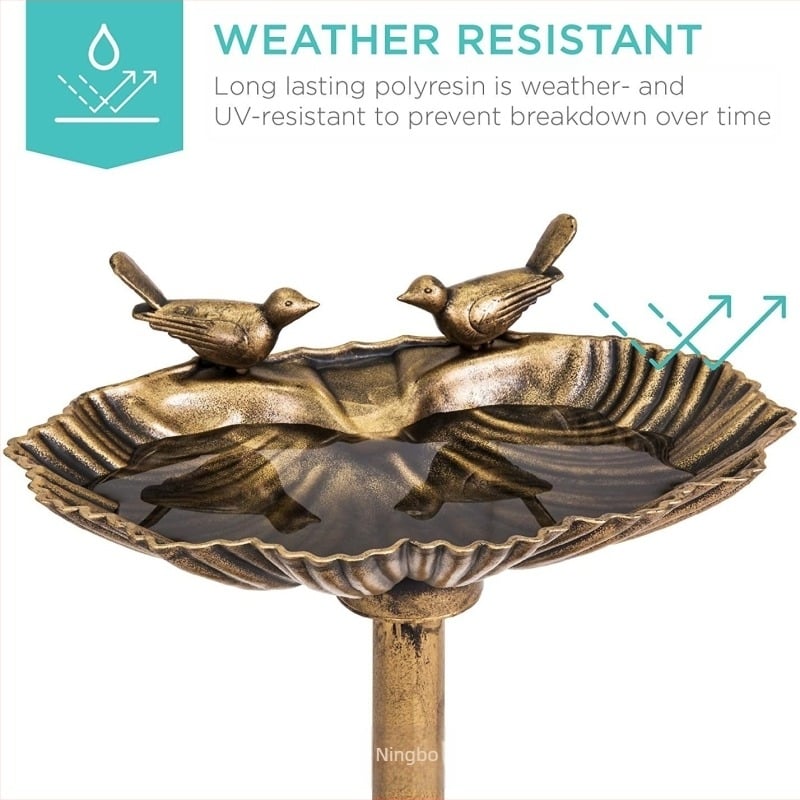 Ručni vodopoj za ptice s motivom školjki, klasičnog stila; Marka STARK; Materijal PP; Tehnički broj 89190994; Težina 1.3 kg