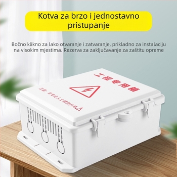 Vanjska vodootporna plastična kutija za nadzor, za routere i razvodne kutije