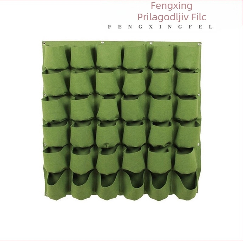 Zidna vrećica za sadnju od netkanog materijala, prozračna, otporna na koroziju, izdržljiva i štedna s vodom