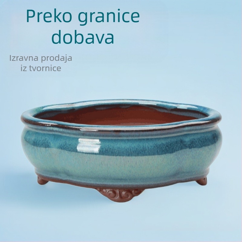 Cvjetnjak Purple Sand - Prozračan, Ručna izrada, Otporan na deformacije, Namijenjen za stolne površine i pod