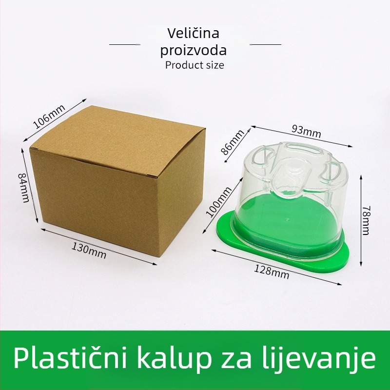 Dentalna agar kopirajuća kutija — plastična i aluminijska konstrukcija, za zubotehničare, Bar kod 20240627