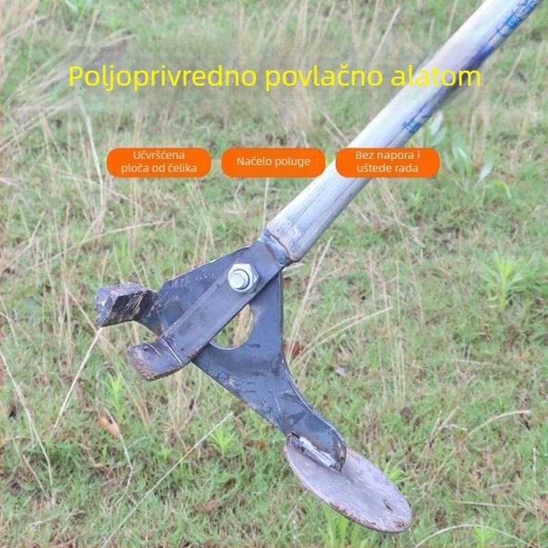 Poljoprivredni izvlačni alat za stabljike – debeli, višestruki vučni alat za izvlačenje stabljika manioka, patlidžana, pamuka i duhana