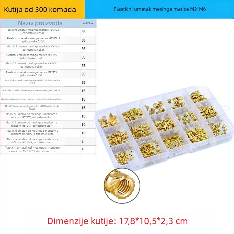 Mesing matica, 300 kom, GB809 standard, Klasa A, Jaybol