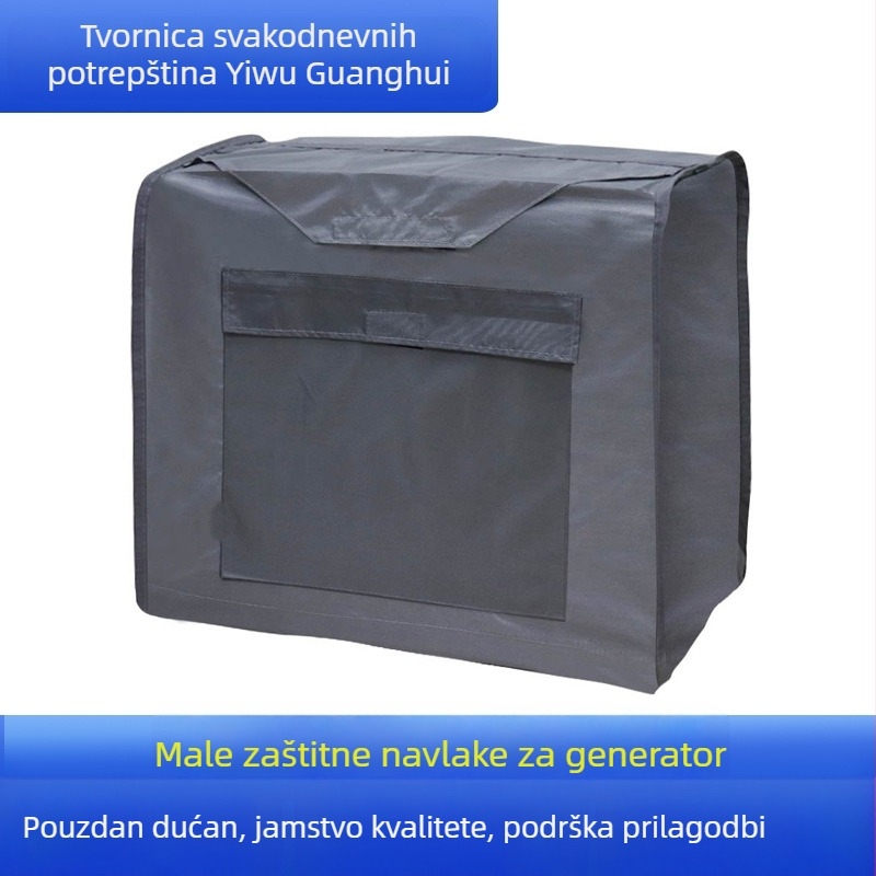 Mali prijenosni zaštitni poklopac za generator – vodootporna Oxford tkanina, marka YL, moderni minimalistički stil, mogućnost prilagodbe