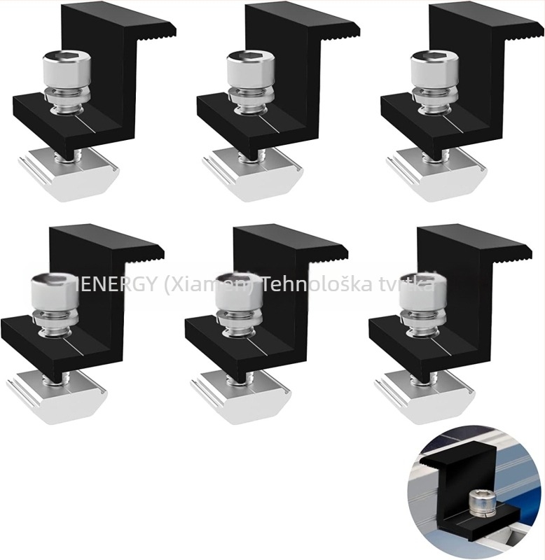 Set blokova za pritisk za solarni nosač | aluminijska legura | strojno utiskivanje | industrijski standard | Ai Neng Chuang Valley