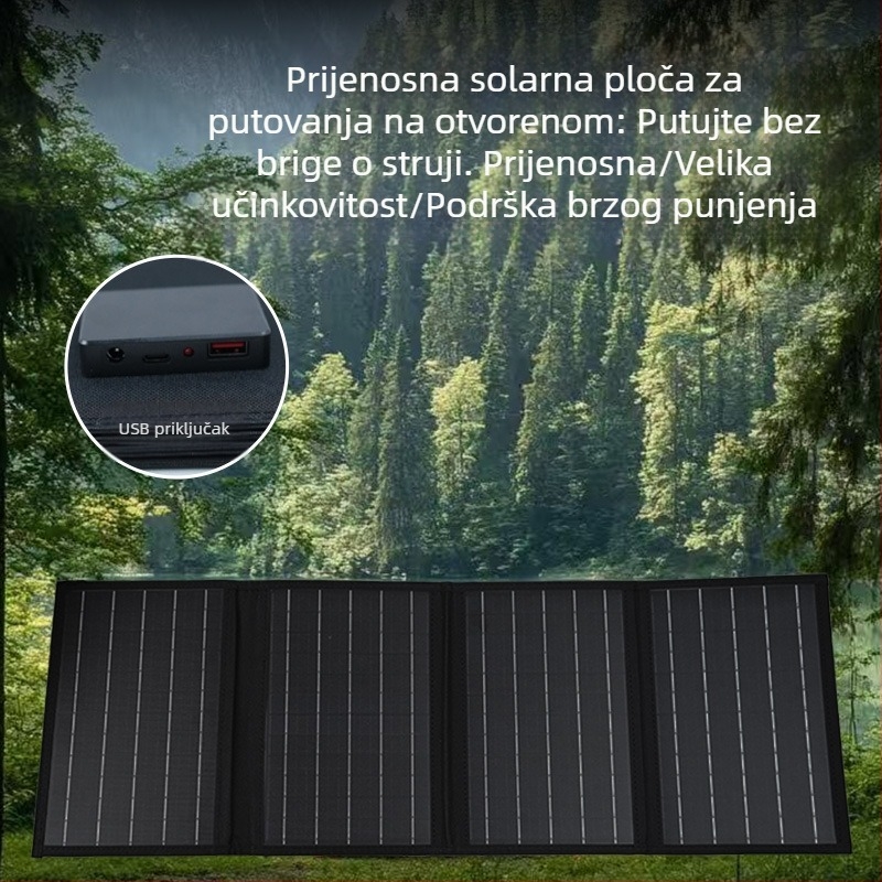 40W sklopivi solarni panel za vanjsku upotrebu s izlazom 18V (40W, 18V, vanjski, sklopiv)