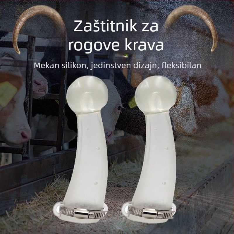 Silikonski zaštitnik roga krave – omotač roga, oprema za uzgoj životinja