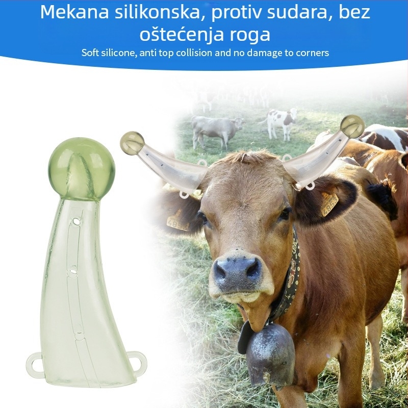 Silikonski zaštitni pokrov kravljih rogova – oprema za uzgoj stoke