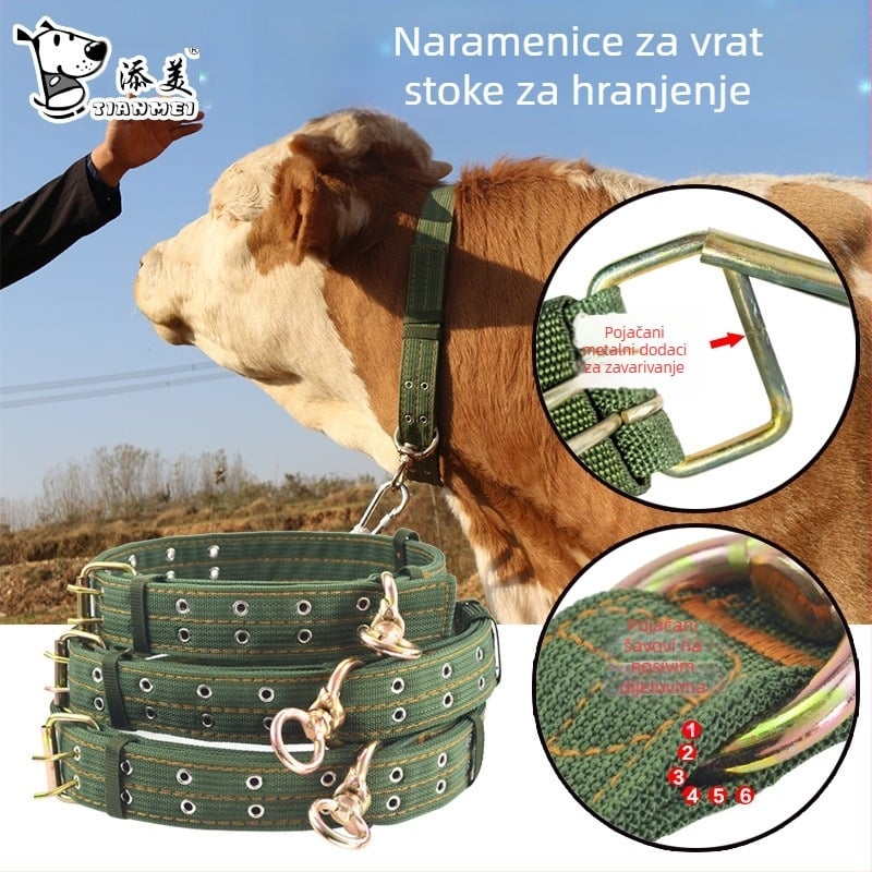 Ovratnik za vrat životinja (govedo, konji i ovce) — poliester, univerzalna upotreba, ležerni stil, Add beauty