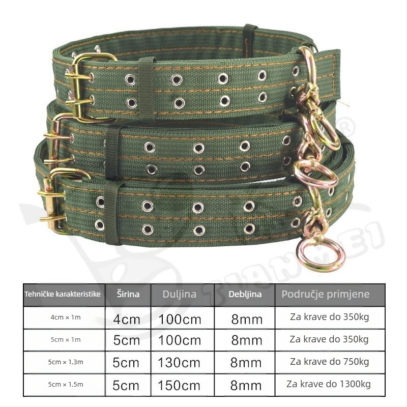 Ovratnik za vrat životinja (govedo, konji i ovce) — poliester, univerzalna upotreba, ležerni stil, Add beauty