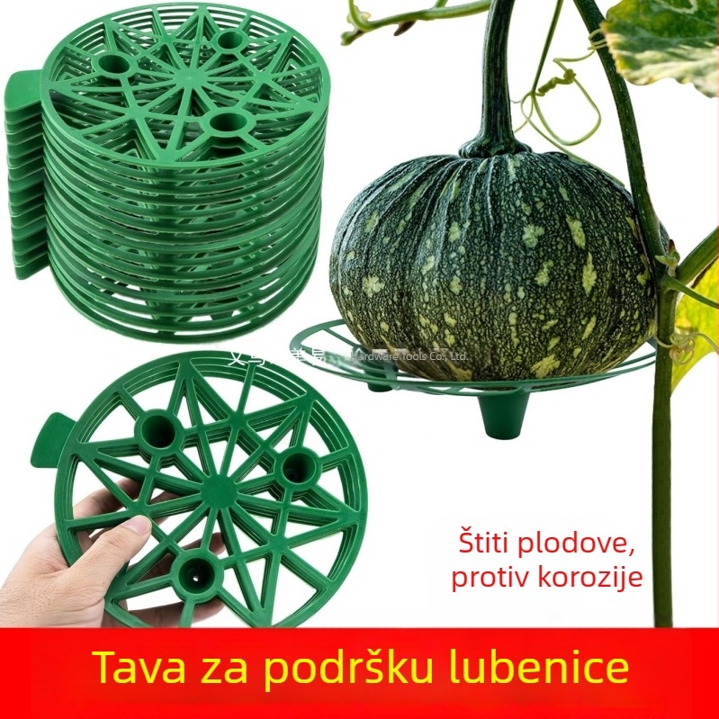 Plastična posuda za sadnju voća s ventilirajućim stabilizirajućim okvirom za dinje i drugo voće