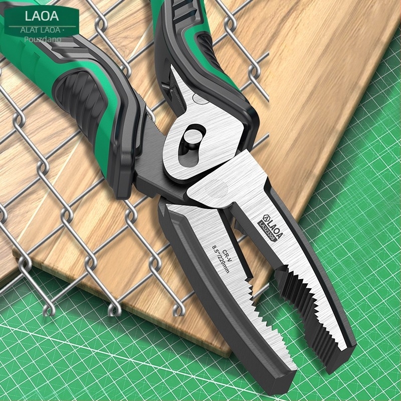 Old A industrijske kliješta za žicu s uštedom napora, višestrane električne kliješte dijagonalne, presjek 3.0 mm, duljina čeljusti 60 mm, težina 0,4 kg