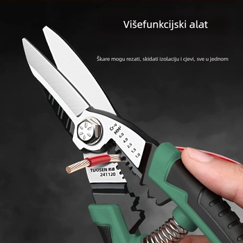 Tuosen Višenamjenske željezne škare za metal — avionske škare, rezanje aluminijskih panela, rezanje nosive konstrukcije za strop, visoka tvrdoća