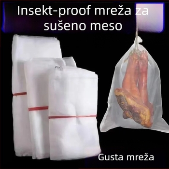 Najlon mrežasta vreća za sušenje mesa s zaštitom od insekata i muha, prozračna (Marka: other; Porijeklo: Kina; Materijal: Other)