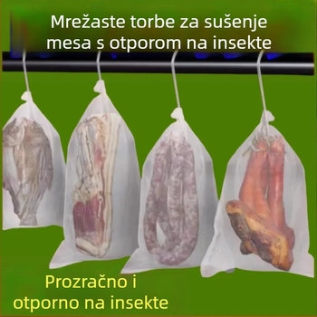 Najlon mrežasta vreća za sušenje mesa s zaštitom od insekata i muha, prozračna (Marka: other; Porijeklo: Kina; Materijal: Other)