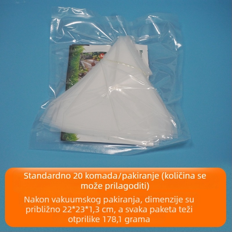 Torba za lov na puževe, plastična vrećica, debljina 0,14 cm, ambalaža, za kontrolu puževa