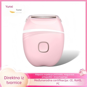BY-699 USB punjivo električno brijanje za cijelo tijelo – mokro i suho brijanje, 120 g, 1 glava oštrice