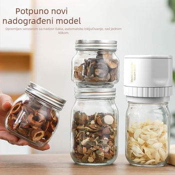 Vakuumska mašina za mason posude za kućnu upotrebu, kapacitet ispod 500 ml, kućište ABS, model ll34333667, mogućnost prilagodbe