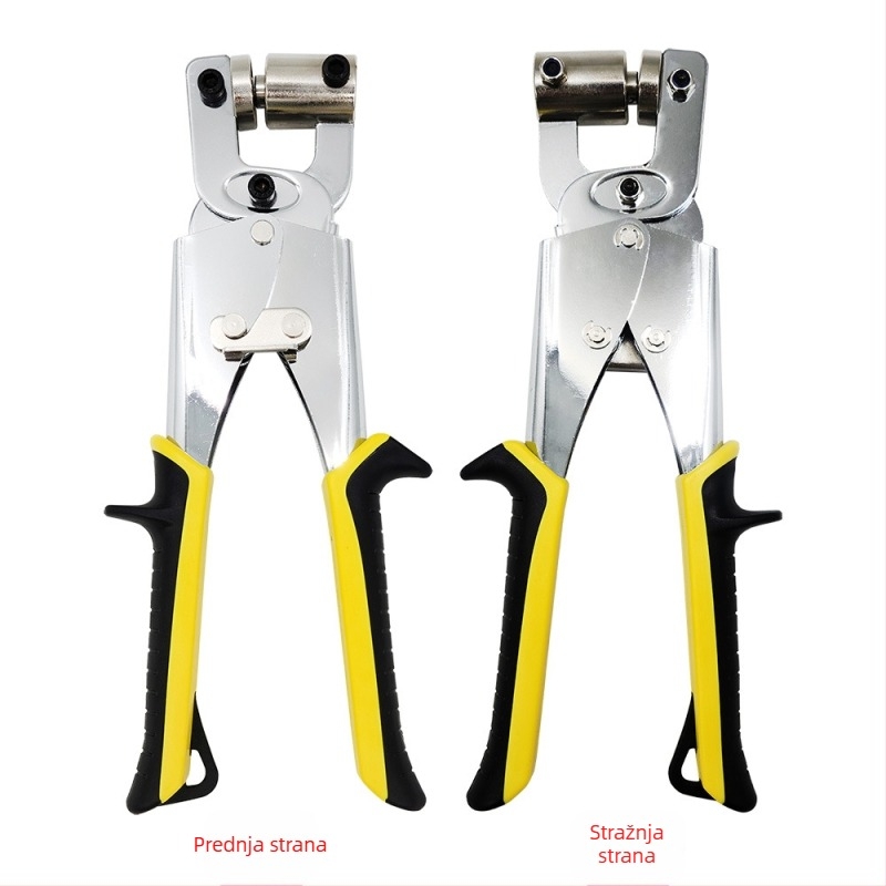 Ručni alat za oči s blokadom za platno – prijenosan, materijal: legura i željezo, elektroplating