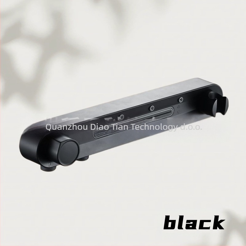 Ručni set za tuširanje s nosačem | funkcije: posipanje, masaža, ljepota, mjehurići, kiša | Materijal: plastika; Stil: moderan; Ugradnja: na zid bez bušenja