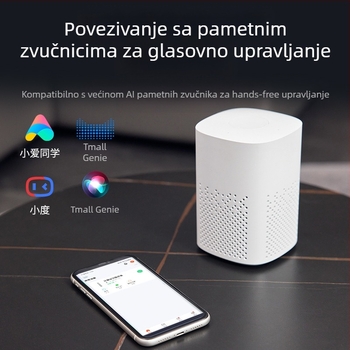TYZHSOUL Tuya Smart Life WiFi prekidač – DIN šina montaža, 76–270V, 63A, daljinsko upravljanje i mjerenje energije