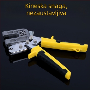 Kliešte za bušenje stropa za lagani čelični okvir – uštedu napora, bez nitu, profesionalni puni set