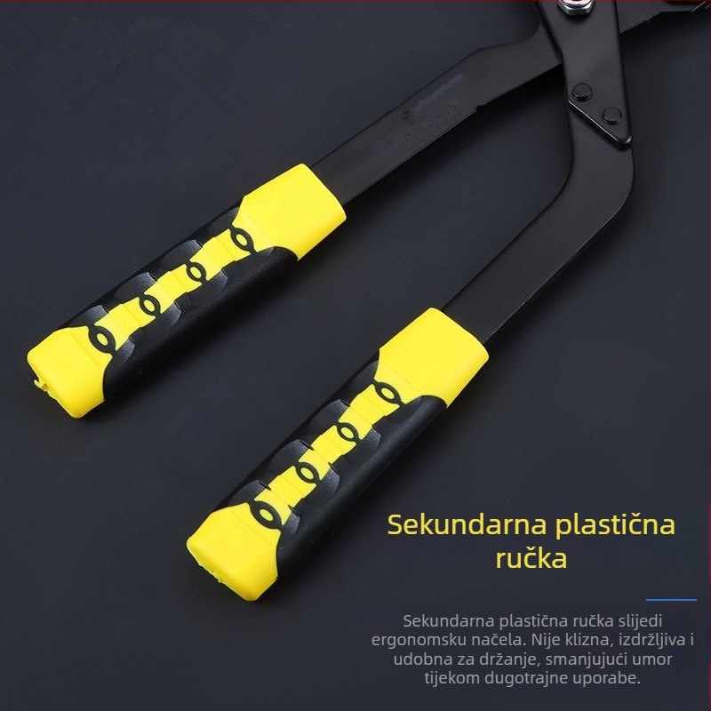 Kliešte za bušenje stropa za lagani čelični okvir – uštedu napora, bez nitu, profesionalni puni set