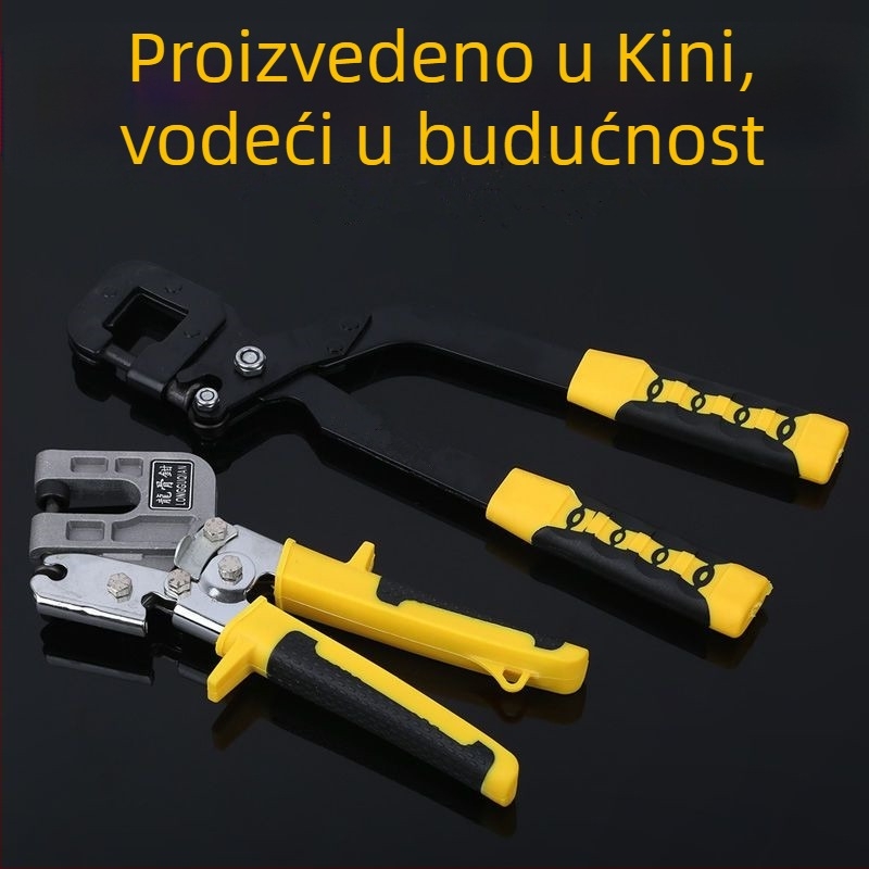 Kliešte za bušenje stropa za lagani čelični okvir – uštedu napora, bez nitu, profesionalni puni set