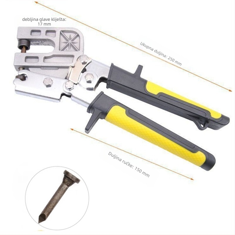 Kliešte za bušenje stropa za lagani čelični okvir – uštedu napora, bez nitu, profesionalni puni set