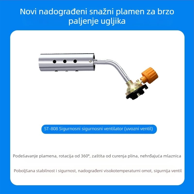 Cross the road Plamenomet 220 – vanjsko paljenje, prerada mesa, plamenomet za sushi restoran, kutija 120 komada