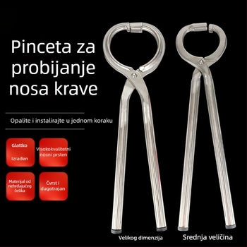 Alat za montažu bikovog nosa prstena – za krave, Maomei Animal Husbandry, za uzgoj i akvakulturu
