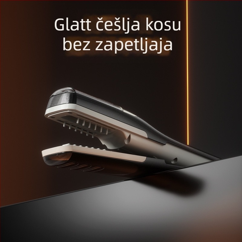 Bežični električni šišač kose, motor bez četkica, keramičke oštrice, uklonjiva i periva glava za rezanje, niski nivo buke