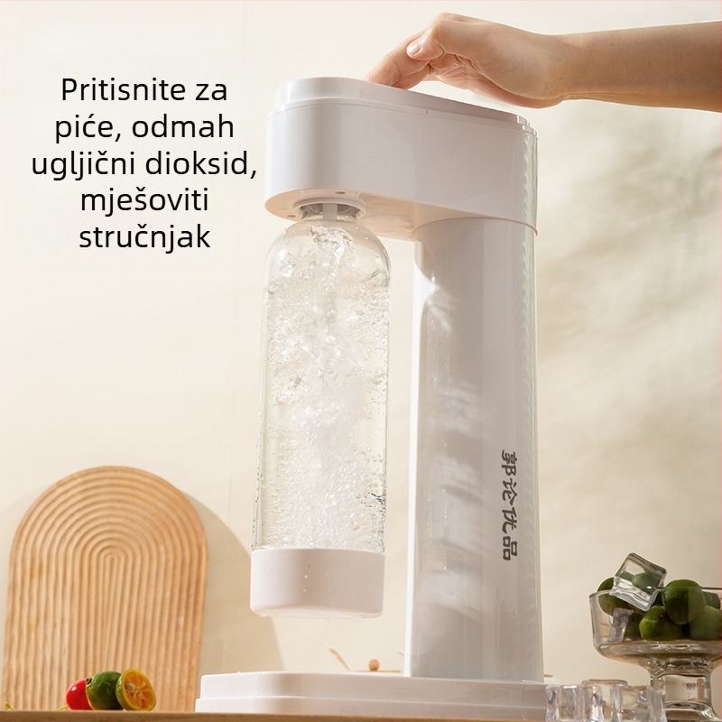 Stroj za gaziranu vodu za kućnu upotrebu - DIY aparat za gazirana pića, kućna priprema gaziranih napitaka; Marka: Guo Lun Excellent Products