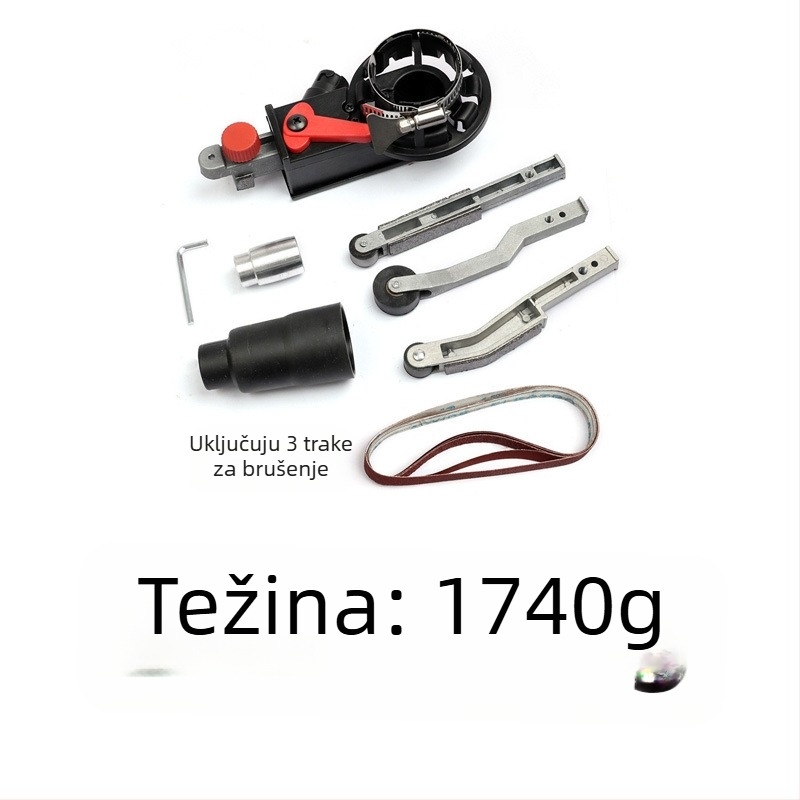 DZT Model 100 Mini Električna Kutna Brusilica s Nosačem i Glavom za Brušenje za Drvnu Industriju – Kućna Upotreba, 220V