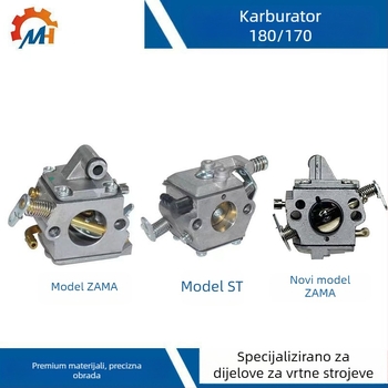 Karburator za Stihl MS180 lančanu pilu, kompatibilan s MS170, MS017 i MS018; marka MH, neto težina 103 g
