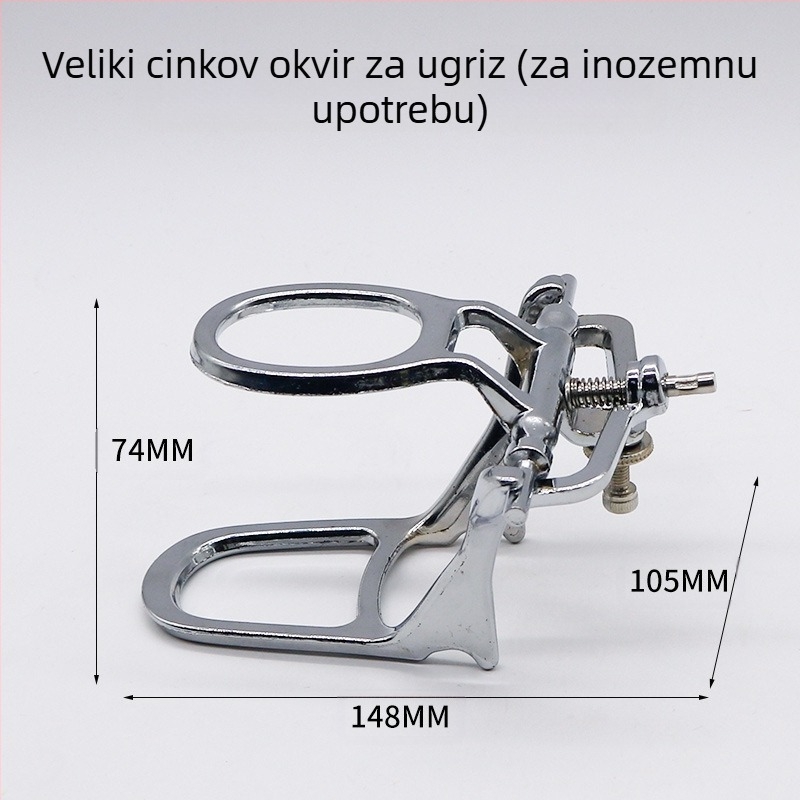 Zubni artikulator od cinkovog legura za proteze, za odrasle, marka Golden Light