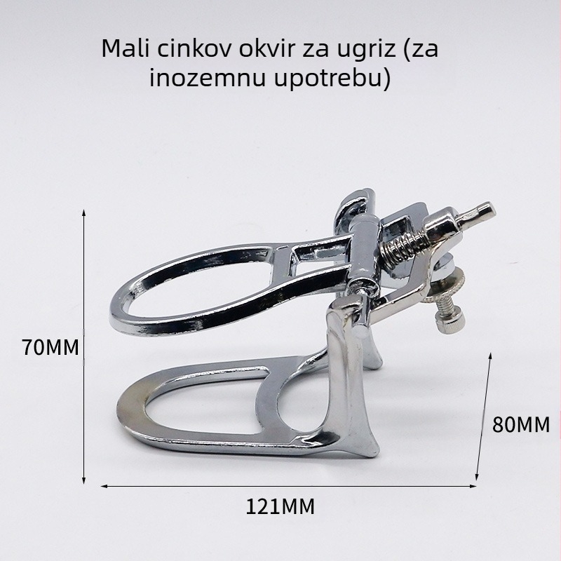 Zubni artikulator od cinkovog legura za proteze, za odrasle, marka Golden Light