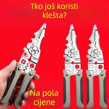 21-in-1 višenamjenske kliješta za skidanje izolacije žica – električarska alat industrijske klase za odizoliranje i krimpanje