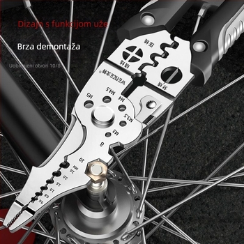 21-in-1 višenamjenske kliješta za skidanje izolacije žica – električarska alat industrijske klase za odizoliranje i krimpanje