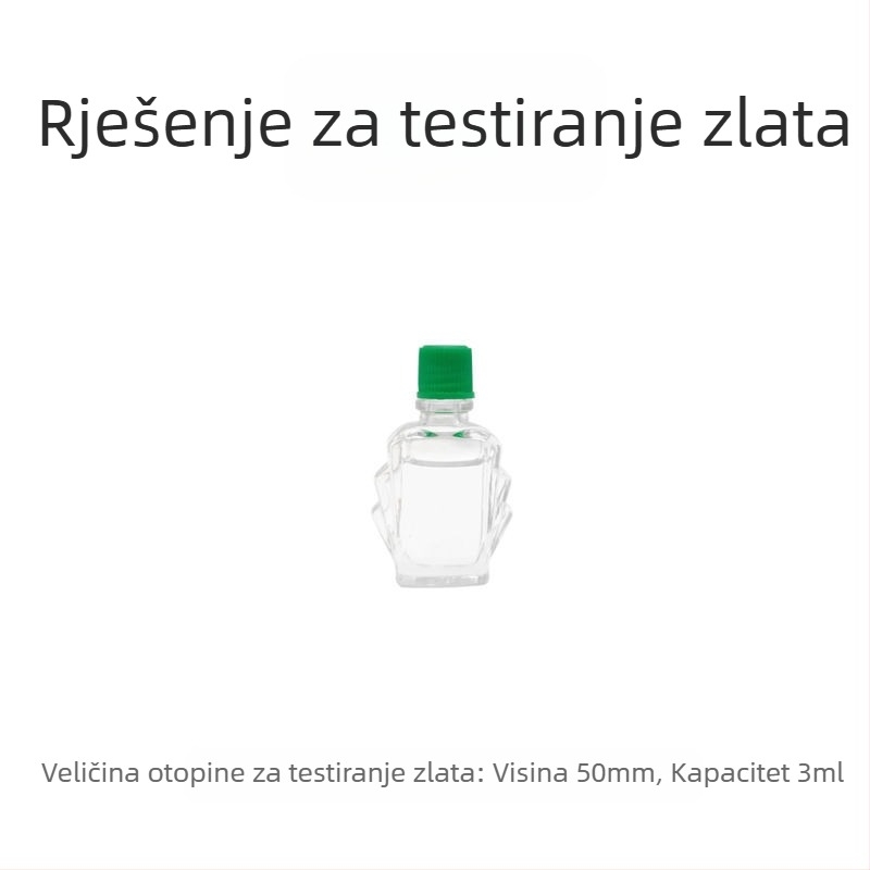 Set za testiranje zlata s otopinom za provjeru autentičnosti, za zbiratelje i zalagaonice