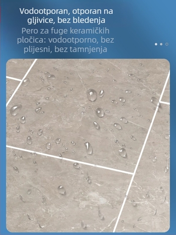 Marker za fuge keramičkih pločica – alat za popravak fuga i promjenu boje fuga (za keramičke pločice; popravak fuga; brtvljenje)