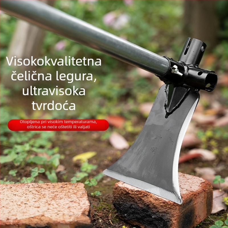 Višenamjenska lopata-kosa od visokog manganskog čelika; za sječu, rezanje i kopanje; za vanjsku upotrebu; model: Višenamjenska lopata-kosa
