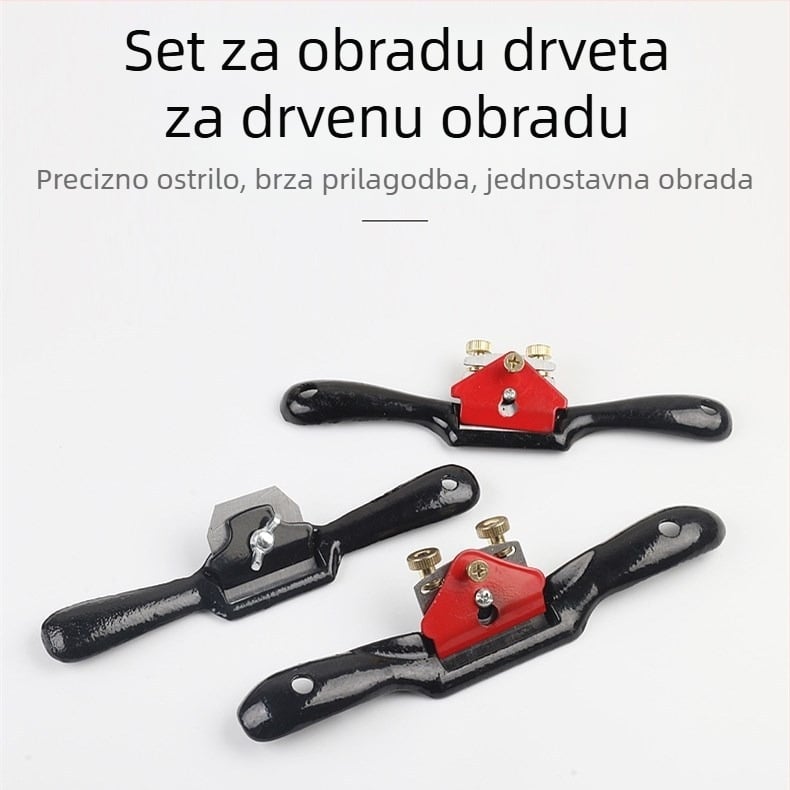 Tesarski planir MACWORK, karbonsko čelik, imperijalni standard, težina 0,24