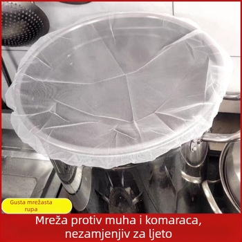 Mrežasti zaštitni poklopac za posudu s brinom – PVC, prozračan, periv, moderan minimalistički dizajn