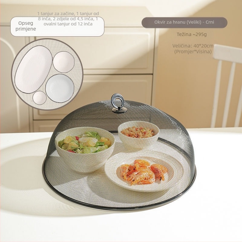 Kuhinjski poklop od nehrđajućeg čelika - višestruki poklopac s visećim kukom, moderan minimalistički dizajn, Porijeklo: Yongkang, Lansirano 2024