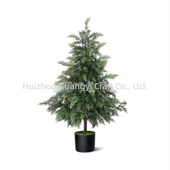 Xinxi Bonsai od mekog PVC-a — Lažna biljka s listovima cedra, Varijanta 18328127424; Proizvodnja: ubrizgavanje, lijevanje, 3D ispis