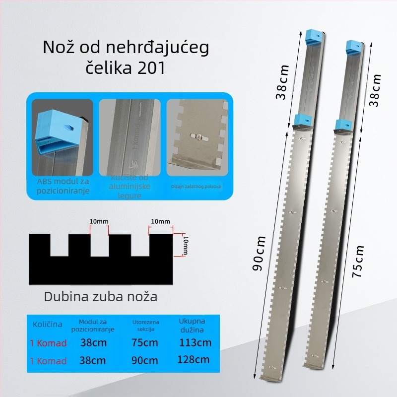 Alat za postavljanje pločica s nivom za zid i malterom – za građevinske radove; Marka: There Is Spring; Podrijetlo: Kontinentalna Kina