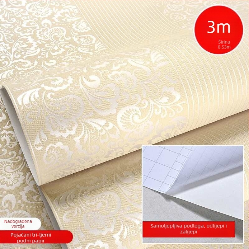 Tapete za zid – samoljepljive, netkani materijal, jednostavan i moderan stil, premium kvalitete